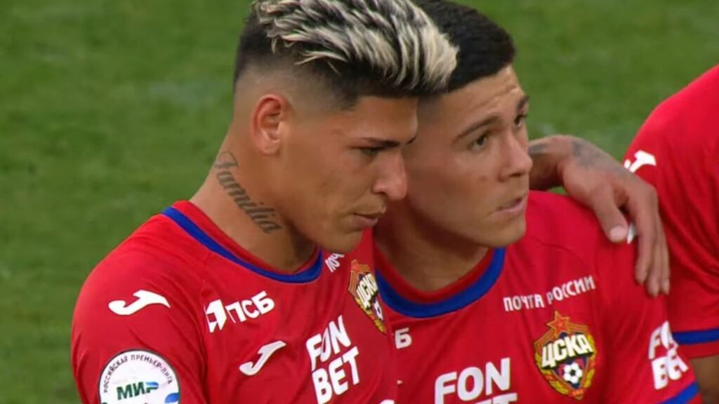 Felipe Méndez tuvo un breve debut oficial por el CSKA Moscú