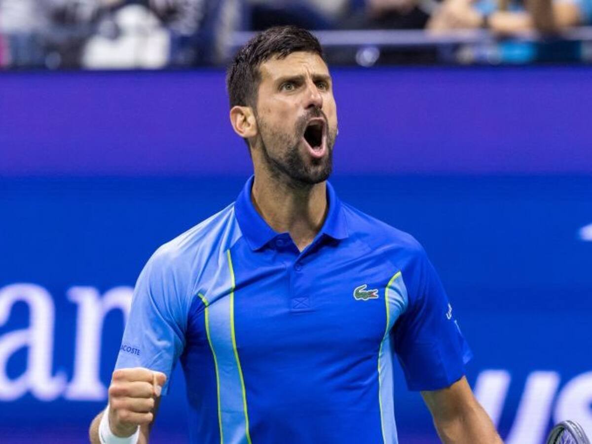 Novak Djokovic accedió a los octavos de final del US Open tras notable remontada ante Laslo Djere