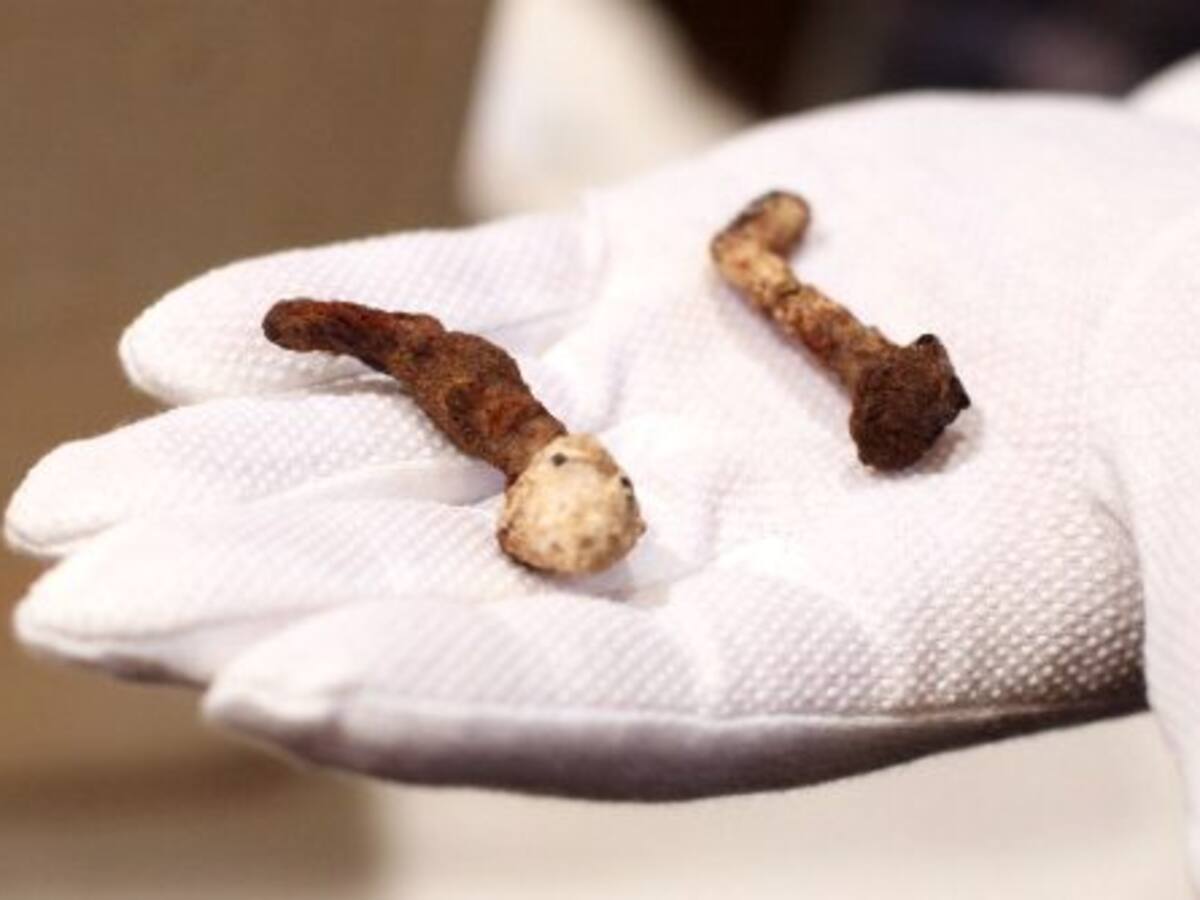 Científicos encontraron «clavos utilizados en una crucifixión»: ¿Podrían ser los de Jesús?