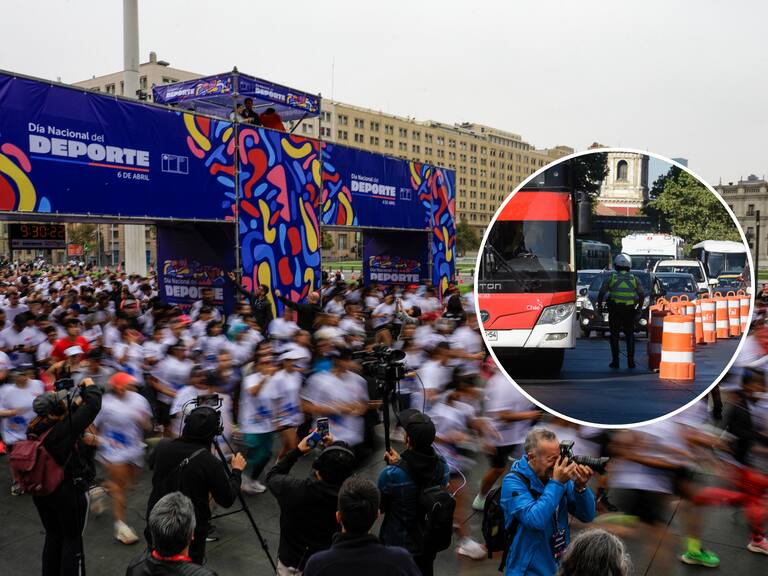 “La Corrida Mas Grande de Chile”: Estos son todos los cortes de calles en Santiago por el Día Nacional del Deporte
