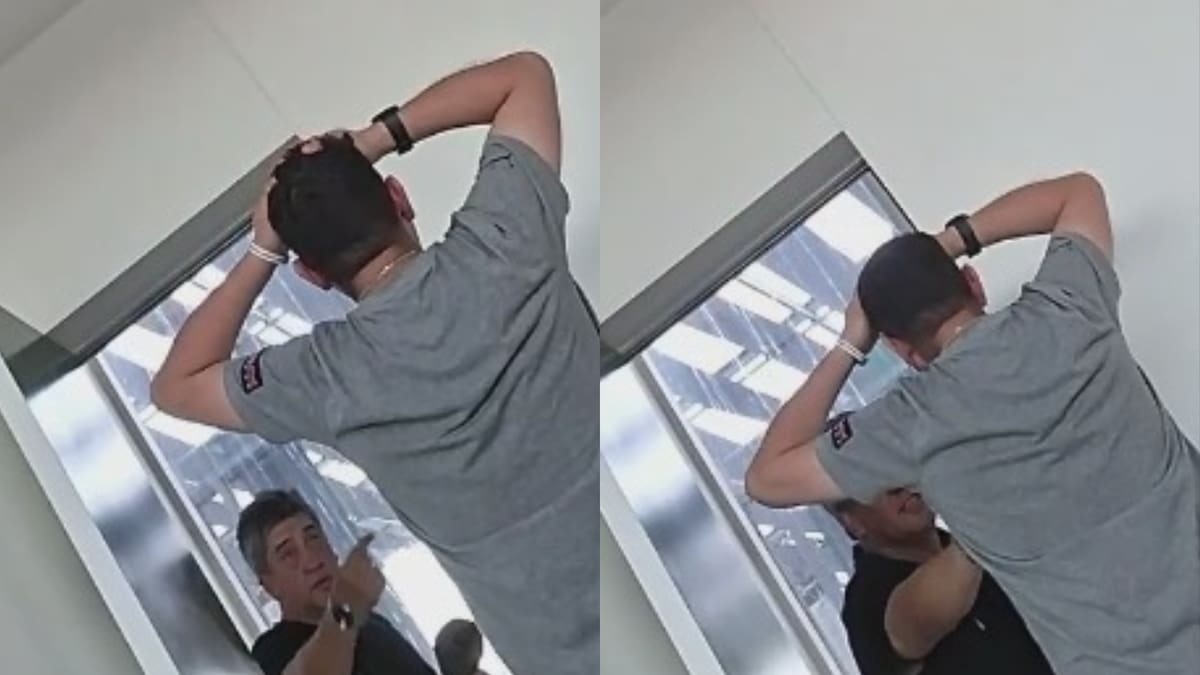 “Dile a ese conch... que le voy a pegar”: dirigente de Santa Cruz amenaza a relator en plena transmisión y publican el video