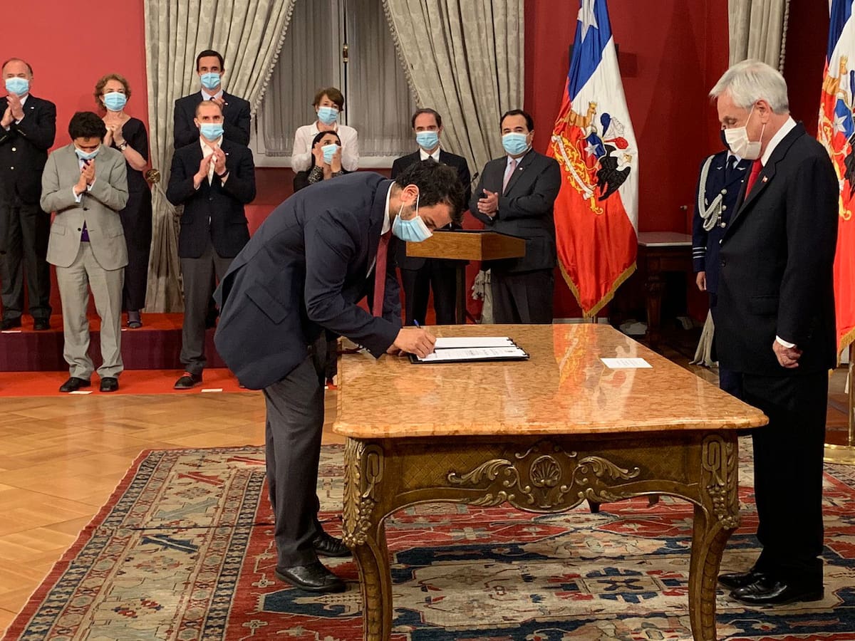 Tras dejar Estación Central, Rodrigo Delgado asumió como ministro del Interior y Seguridad Pública