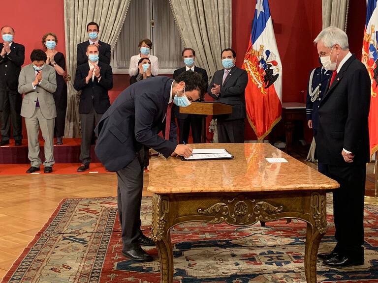 Tras dejar Estación Central, Rodrigo Delgado asumió como ministro del Interior y Seguridad Pública