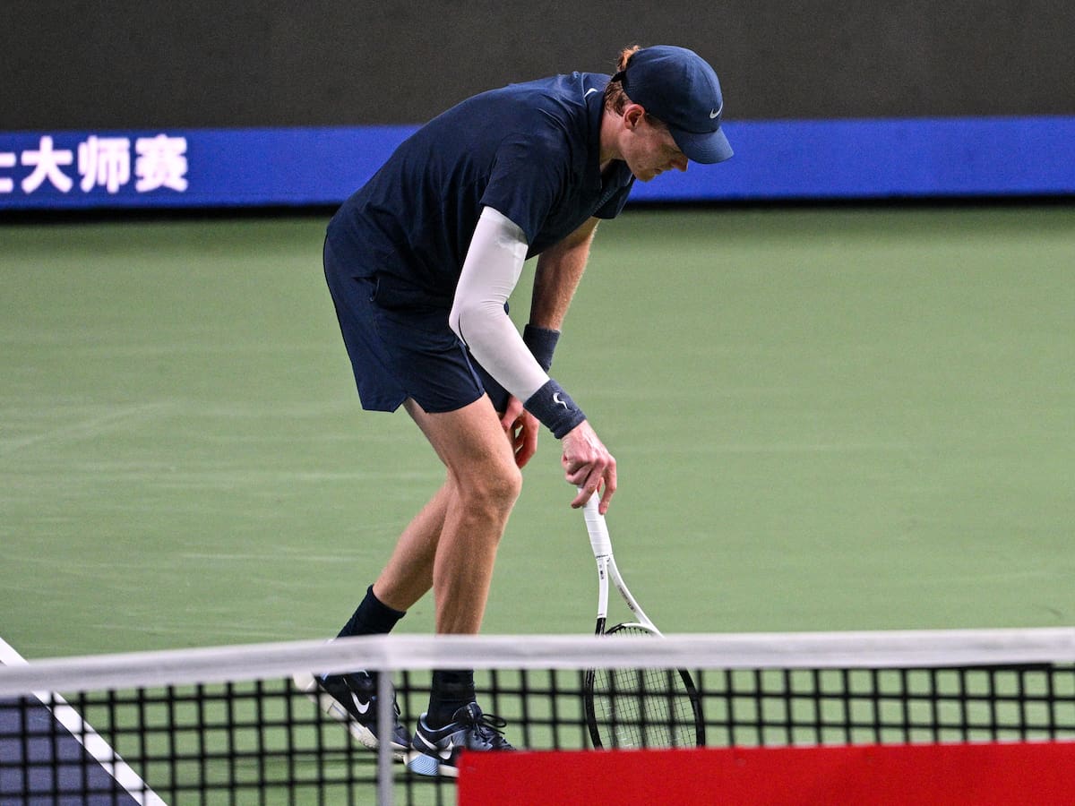Sinner se retira en Shanghai por lesión y alcanza un inédito registro negativo en torneos Masters 1000