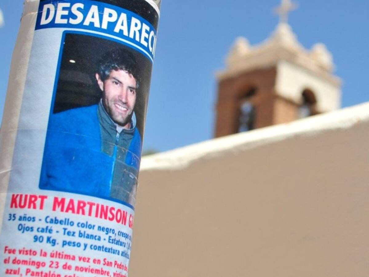 Fiscalía de Antofagasta reabre investigación por caso de Kurt Martinson, guía turístico que desapareció en 2014