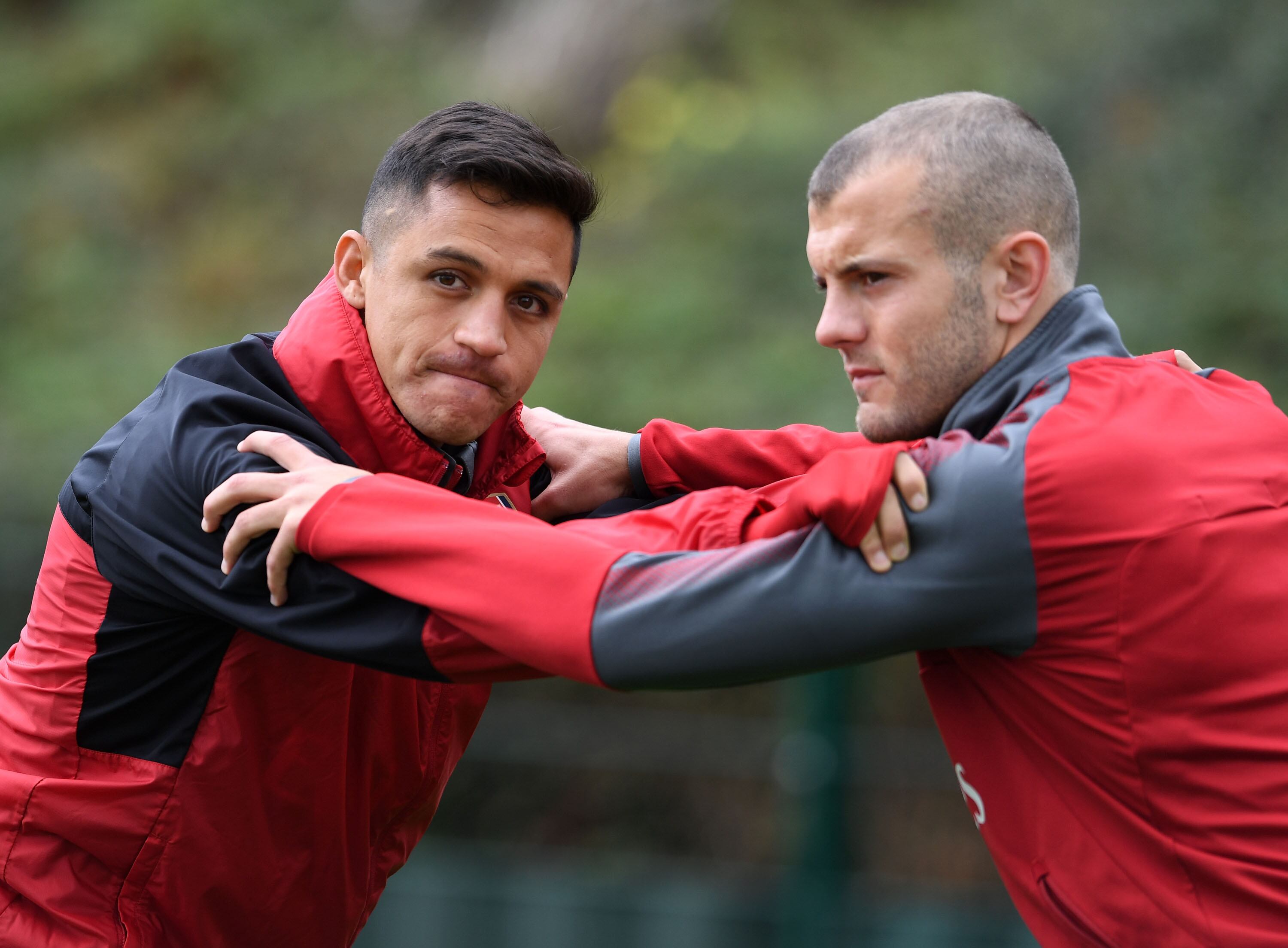 Alexis Sánchez junto a Jack Wilshere en el Arsenal / Getty Images