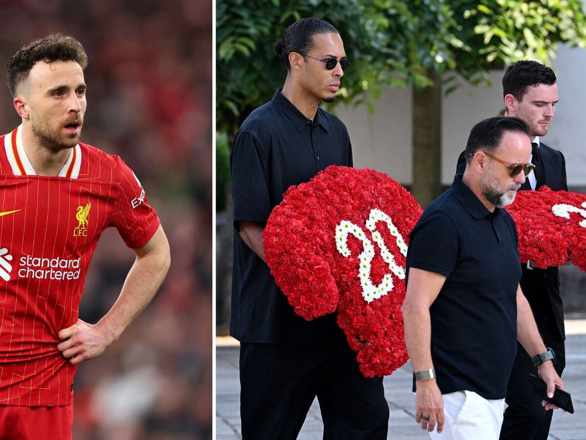 El tremendo gesto que tendrá el Liverpool con la familia de Diogo Jota: así fue su último adiós en Portugal