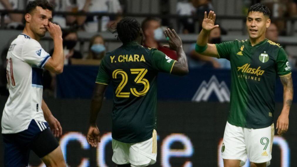 Felipe Mora "anotó" en la victoria de Portland Timbers sobre Vancouver Whitecaps