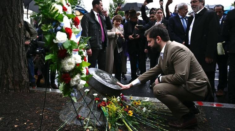 Gabriel Boric homenaje Orlando Letelier en Estados Unidos
