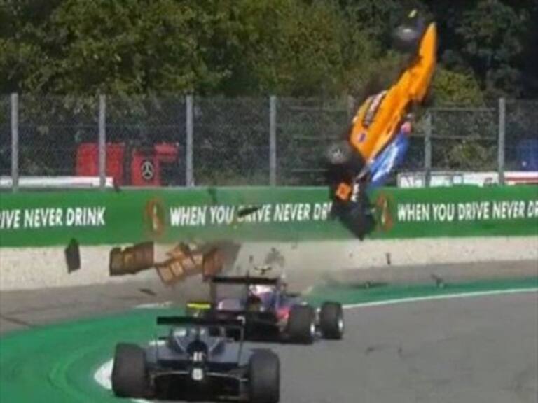 Alex Peroni paralizó nuevamente al mundo con un impactante accidente en la Fórmula 3