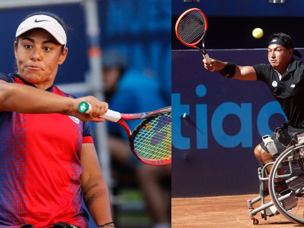 Macarena Cabrillana y Alexander Cataldo ponen fin a la representación del tenis en París 2024
