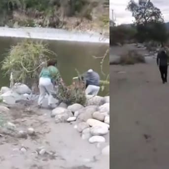 Supuesta “dueña” de camping empuja al río a un hombre de la tercera edad en Longaví