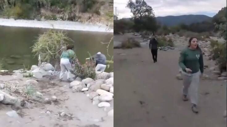 Supuesta “dueña” de camping empuja al río a un hombre de la tercera edad en Longaví
