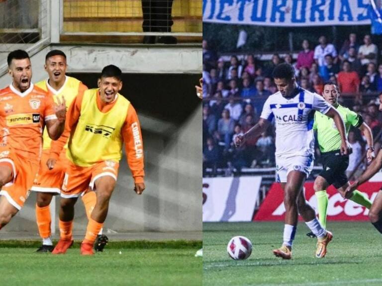 Primera B: Cobreloa se impone ante Santiago Wanderers y Santa Cruz rescata un empate contra Santiago Morning