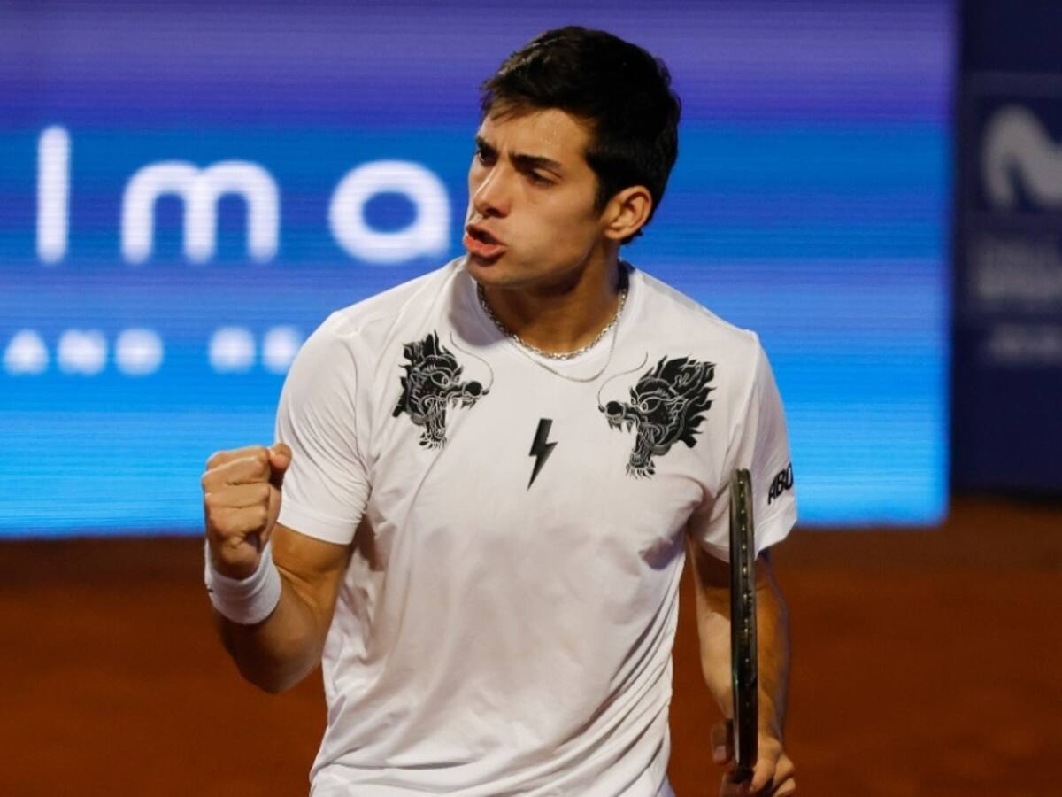 Cristian Garin se impuso en dramático partido sobre portugués Rocha durante su debut en el Challenger de Girona