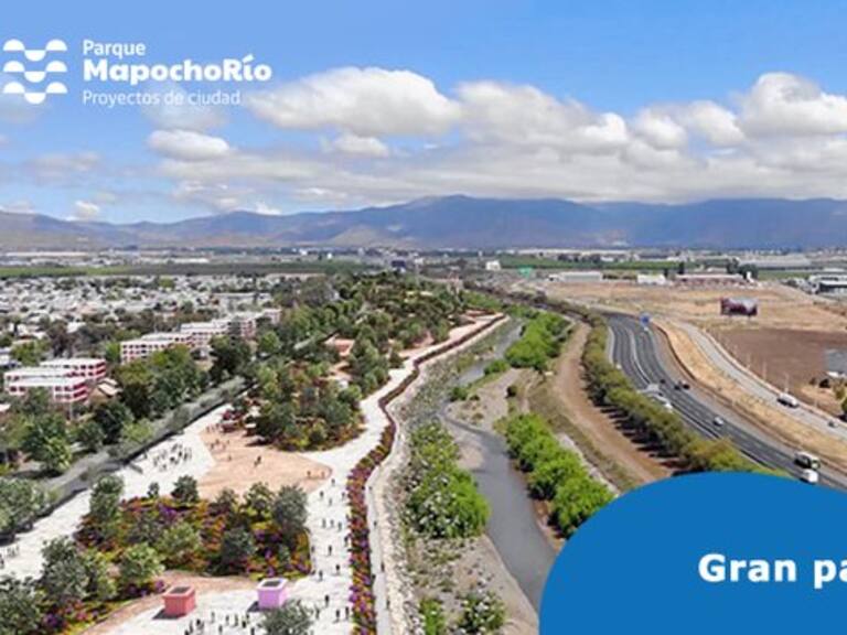 Parque Mapocho Río inicia marcha blanca y abre sus puertas al público