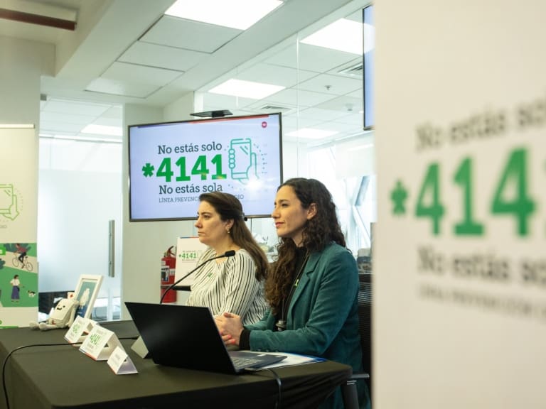 *4141 | Línea telefónica de prevención del suicidio: se han atendido más de 25 mil llamadas en 8 meses