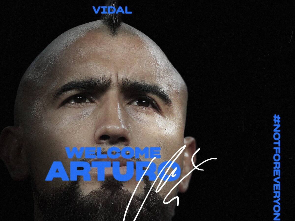 Es oficial: Arturo Vidal fue ratificado como nuevo refuerzo del Inter de Milán