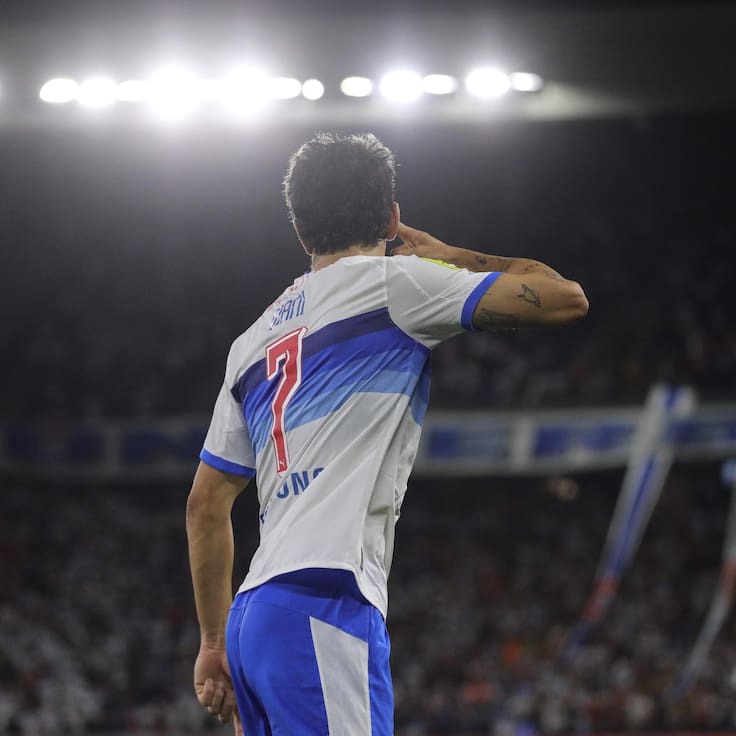 Giani, villano y figura en menos de tres minutos para la victoria de la UC en El Salvador