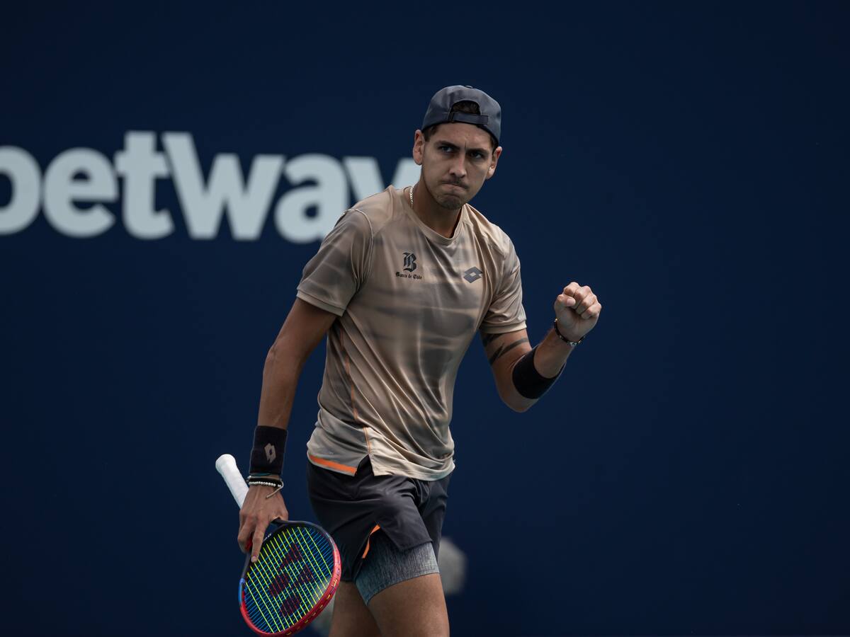 Alejandro Tabilo le dio vuelta el partido al brasileño Fonseca y se metió de lleno en las semifinales del ATP de Bucarest