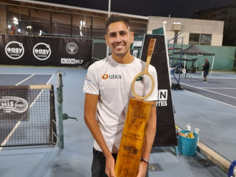 Alejandro Tabilo venció a Tomás Barrios y se consagró campeón de la Copa Chile Tenis Easy by ADN