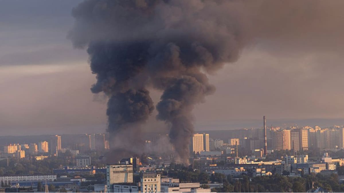 Ataque masivo ruso contra Kiev deja al menos 13 muertos y decenas de heridos