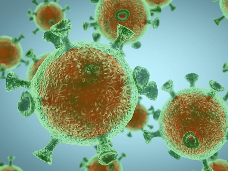 Niño se disfrazó de coronavirus en carnaval de su municipio