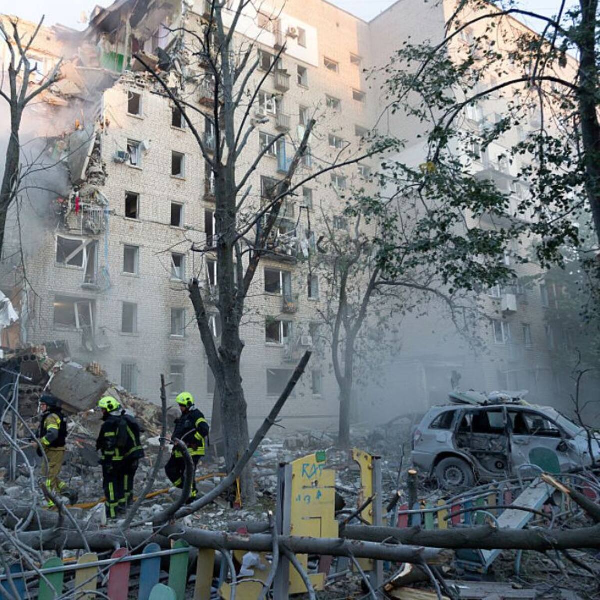 El peor ataque contra Kiev desde 2022: ofensiva rusa deja al menos 30 muertos en capital de Ucrania