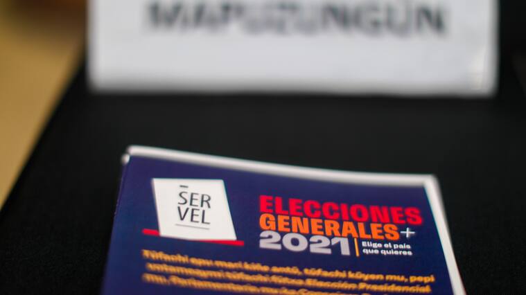 11 de Noviembre de 2021/SANTIAGOLanzamiento de los videos de entrenamiento para vocales en Chile y extranjero, que por primera vez contarán con versiones en mapuzungún.
FOTO :CRISTOBAL ESCOBAR /AGENCIAUNO
