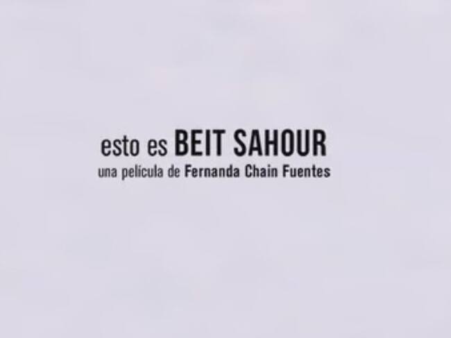 FEMCINE 13: Documental "Esto es Beit Sahour" se exhibirá este sábado en Cineteca Nacional