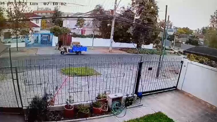 Nuevas imágenes: revelan a sujeto que podría haber abandonado cadáver en Ñuñoa