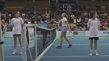 La 57 de la WTA cae con el 1.145 de la ATP en uno de los duelos más bizarros en la historia del tenis