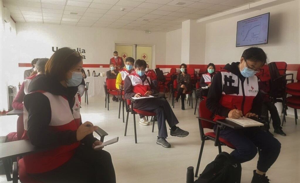 El equipo médico chino ya trabaja con las autoridades italianas en Roma