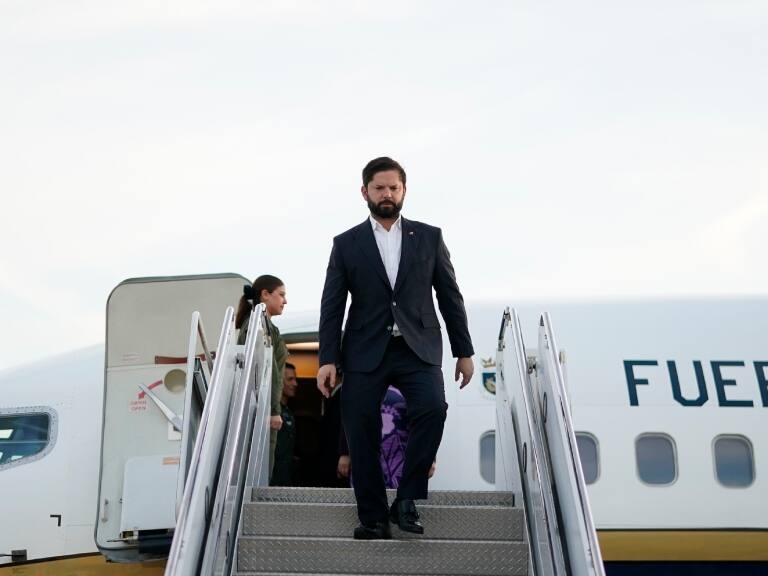 Presidente Boric arriba a Nueva York para participar en Asamblea General de la ONU