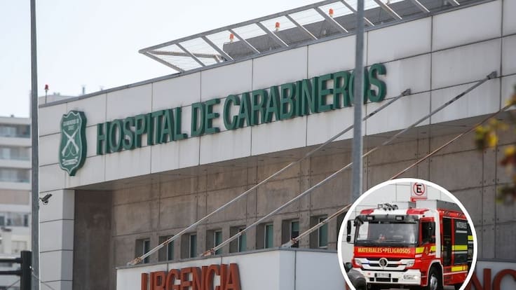 “Se recibió un llamado del personal...”: Carabineros detalla emergencia química en hospital institucional