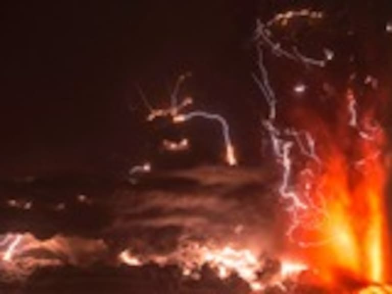 La tormenta sucia: así se producen los rayos en las erupciones volcánicas