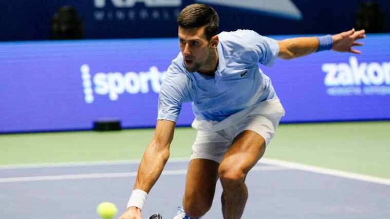 Djokovic aprovecha el retiro de Medvedev y clasifica a la final de Astaná