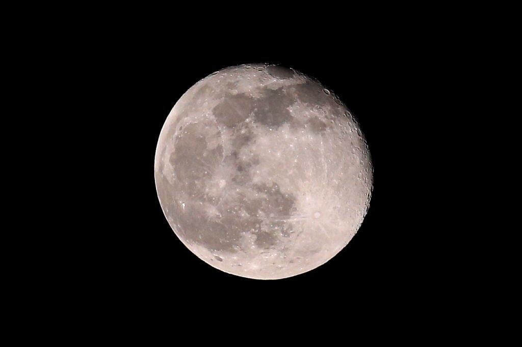 Una imagen de la Luna