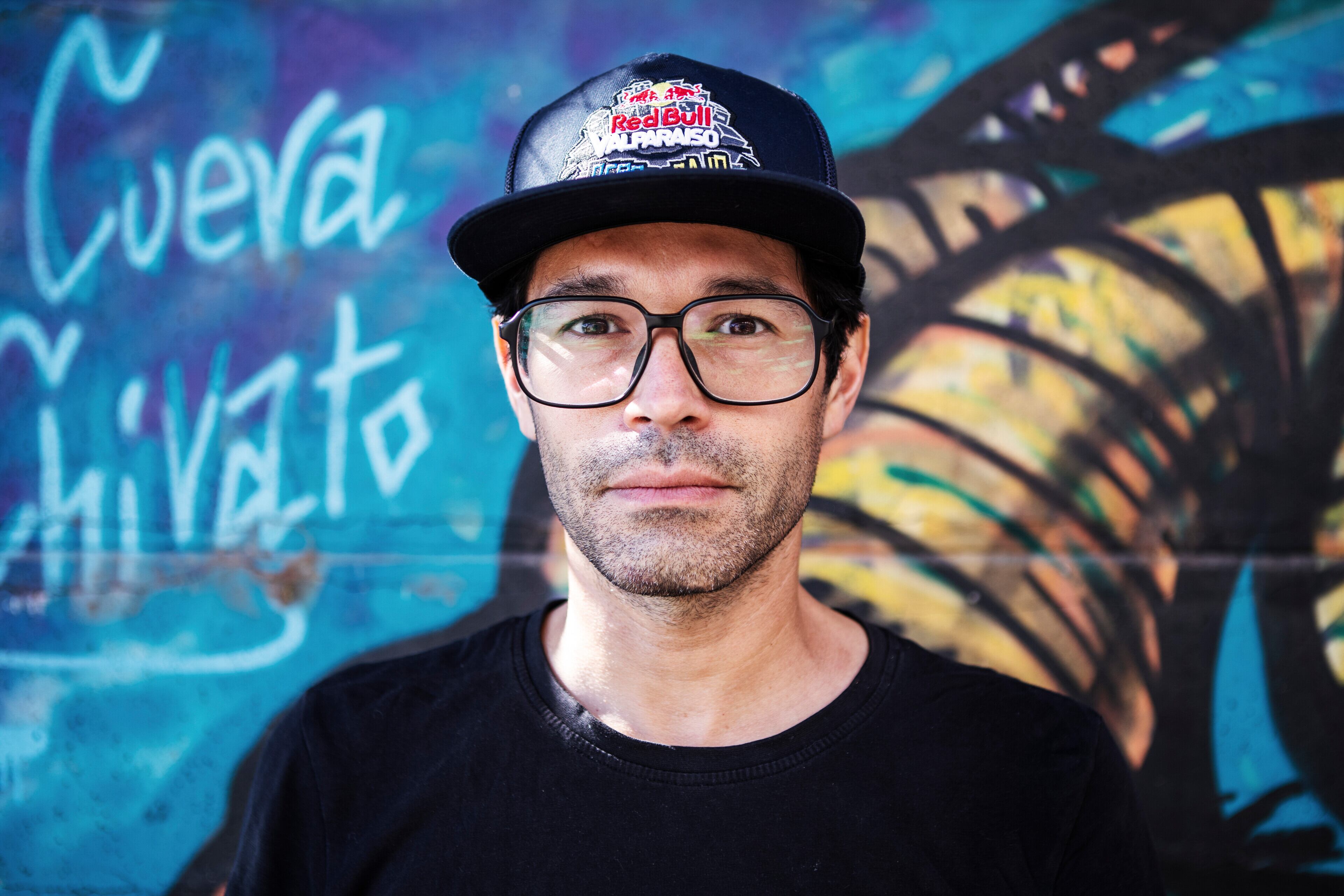 Victor Heresmann poses for a portrait prior to Red Bull Valparaiso Cerro Abajo in Valparaiso, Chile on February 26, 2022. // Alfred Jürgen Westermeyer / Red Bull Content Pool // SI202202270010 // Usage for editorial use only //