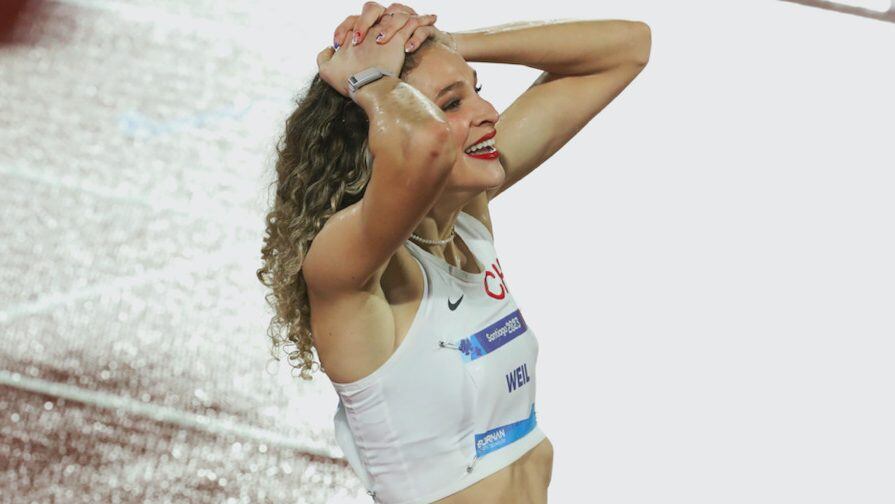 "Es épico": la emoción de Martina Weil tras ganar el oro en Santiago 2023