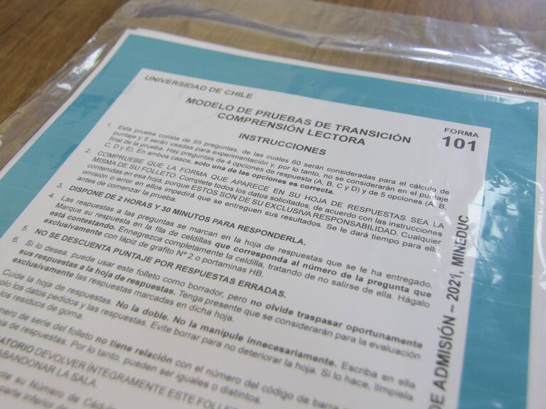 Prueba de Transición 2021