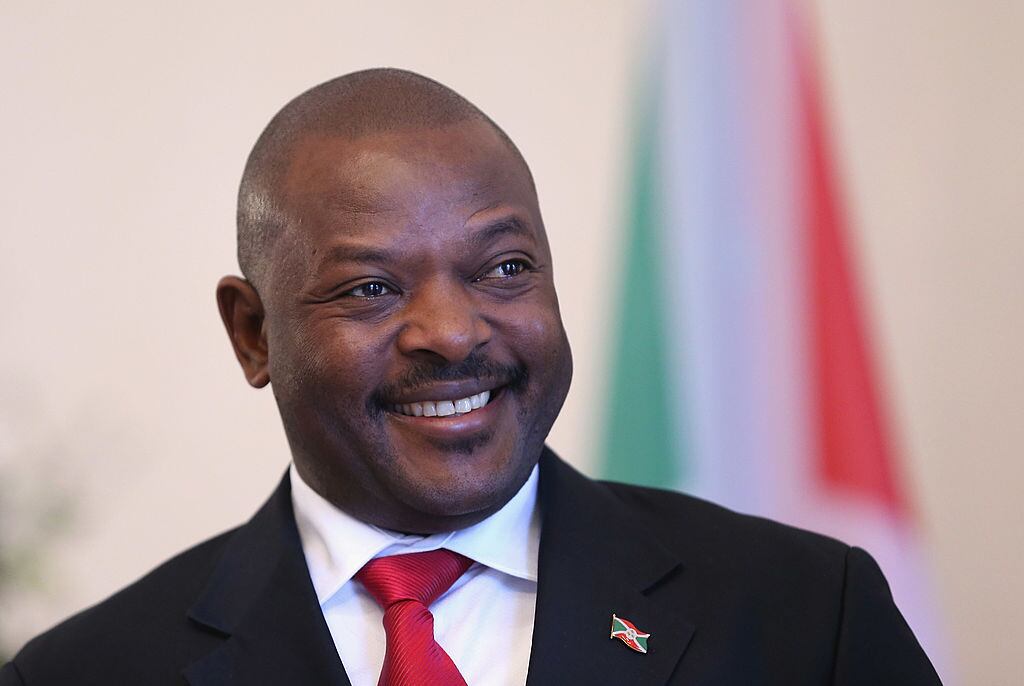 BERLIN, GERMANY - DECEMBER 12: Burundi President Pierre Nkurunziza arrives at Schloss Bellevue presidential palace to meet with German President Joachim Gauck on December 12, 2012 in Berlin, Germany. Nkurunziza is in Berlin to promote ties between Germany and Burundi. (Photo by Sean Gallup/Getty Images)