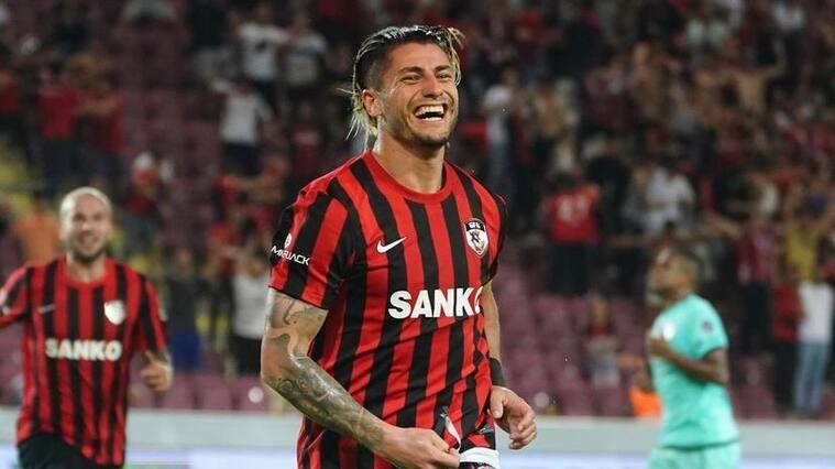 Ángelo Sagal convierte un golazo en victoria del Gaziantep