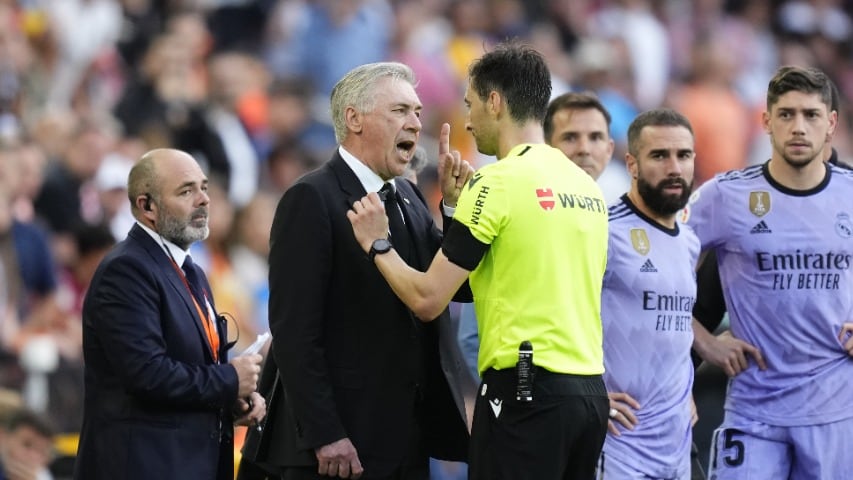Fiscalia tramita denuncia contra Ancelotti por tratar de racista al Valencia