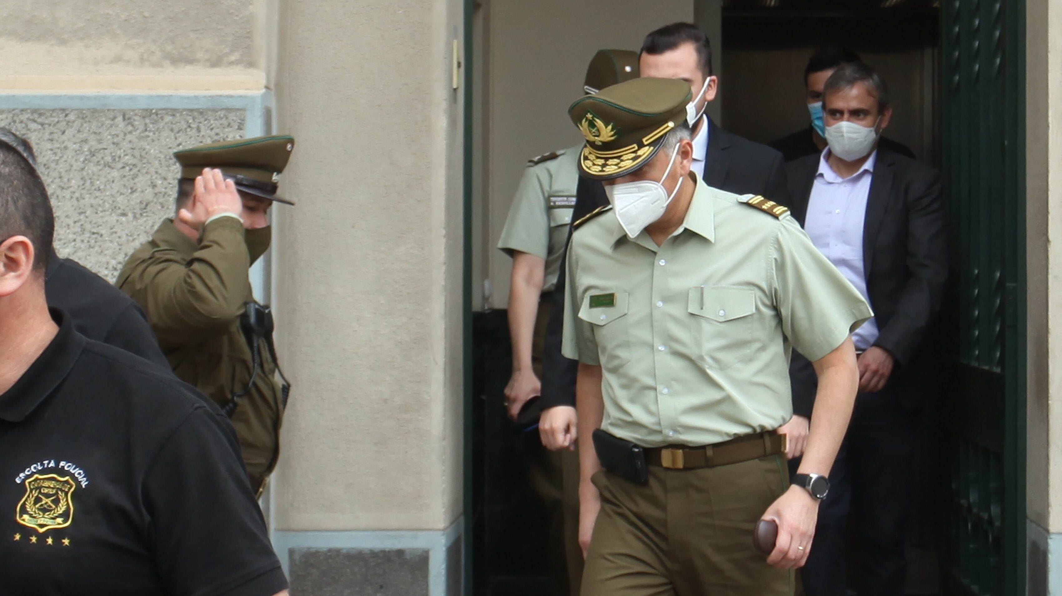 El último mensaje de Rozas como general director de Carabineros