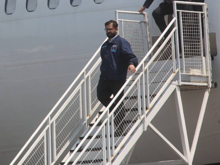 Presidente Boric arriba a España para iniciar a su primera gira europea