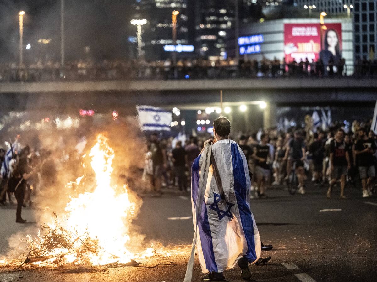 Israel enfrenta su primera huelga general desde el inicio del conflicto en Gaza