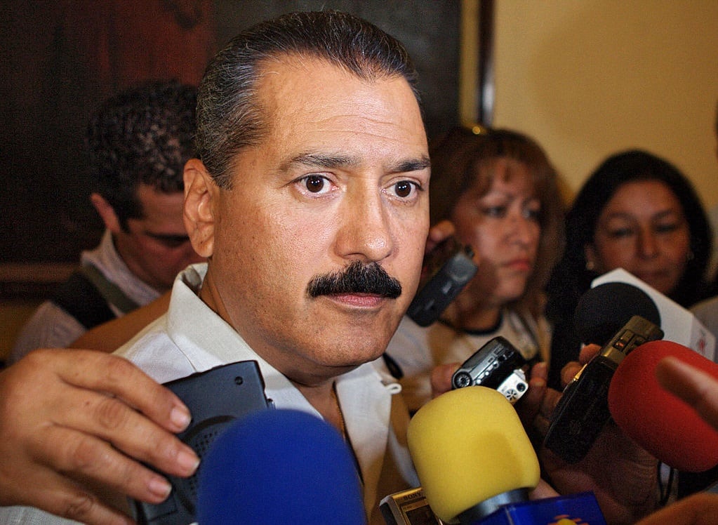 El senador Manlio Fabio Beltrones en 2007