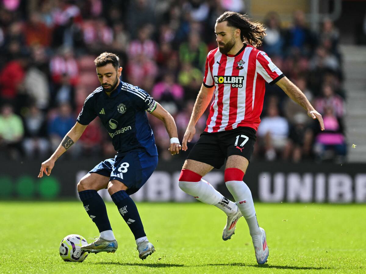 Manchester United se impuso sin problemas ante el Southampton de Ben Brereton