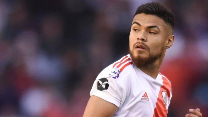 Paulo Díaz disputó todo el partido en empate de River Plate